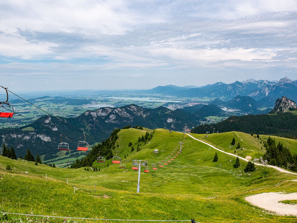 Aussichten - Von oben bietet sich Dir ein grandioser Blick ins Tal. - © alpintreff.de - Christian Schön